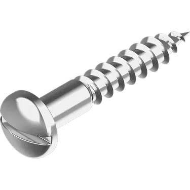 Träskruv kullrig skalle